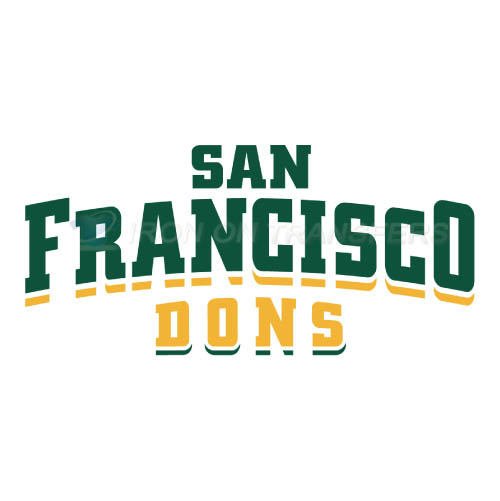 San Francisco Dons Logo T-shirts Iron On Transfers N6124